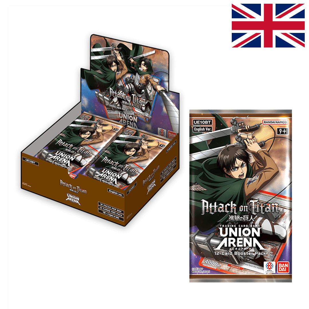 Attack On Titan Booster Display – Union Arena 🇬🇧 Englisch CoolUp Cards
